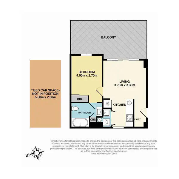 Floorplan of Homely apartment listing, 4/210-220 Normanby Road, Notting Hill VIC 3168