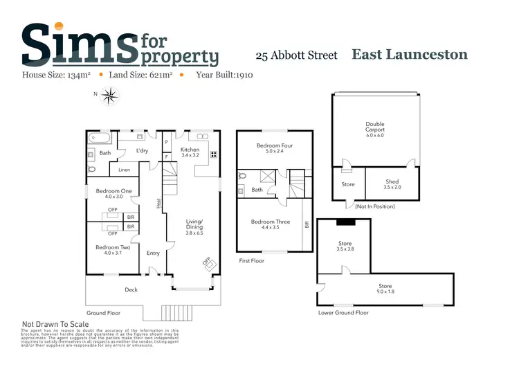 Floorplan of Homely house listing, 25 Abbott Street, East Launceston TAS 7250
