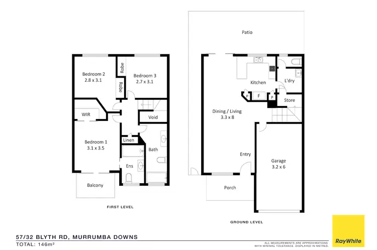 Floorplan of Homely townhouse listing, 57/32 Blyth Road, Murrumba Downs QLD 4503
