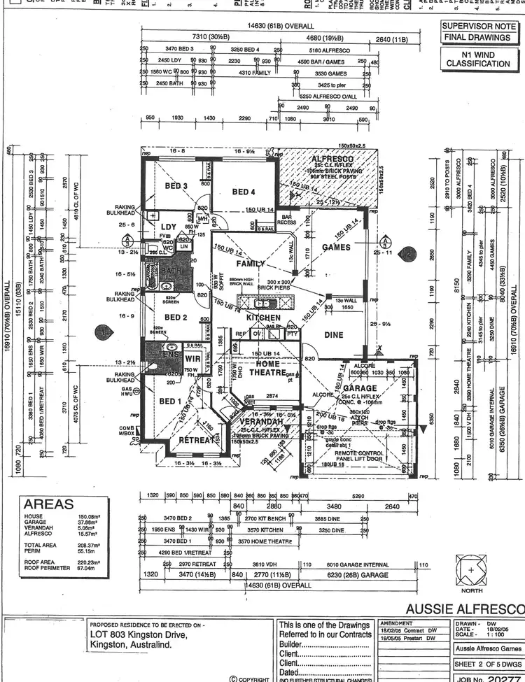 Floorplan of Homely house listing, 121 Kingston Drive, Australind WA 6233
