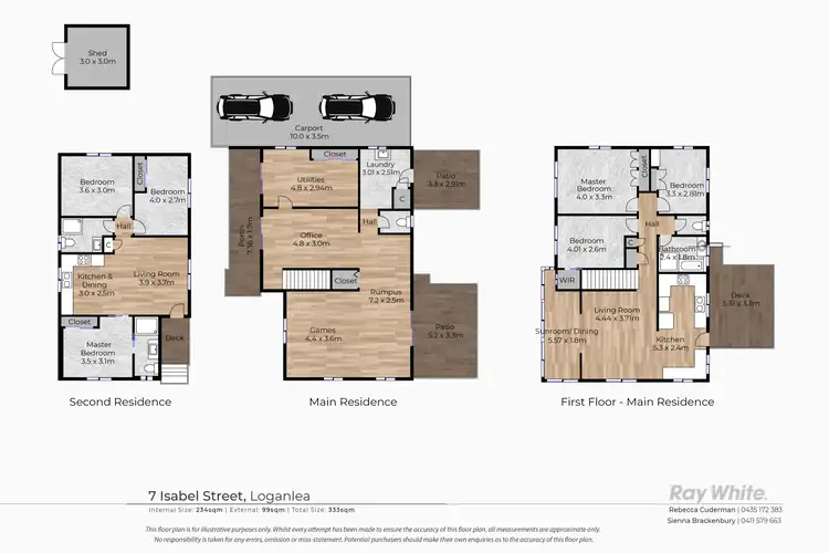 Floorplan of Homely house listing, 7 Isabel Street, Loganlea QLD 4131