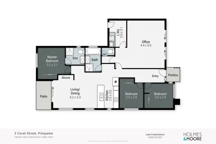 Floorplan of Homely house listing, 2 Coral Street, Pimpama QLD 4209