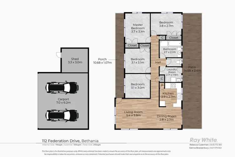 Floorplan of Homely house listing, 112 Federation Drive, Bethania QLD 4205