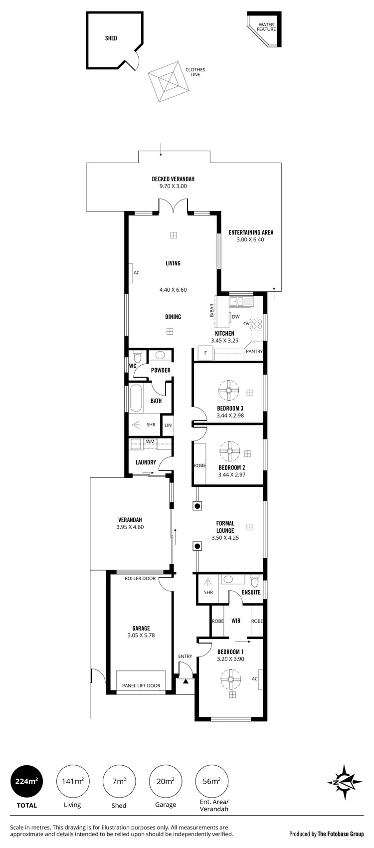 Floorplan of Homely house listing, 23 Torres Avenue, Flinders Park SA 5025
