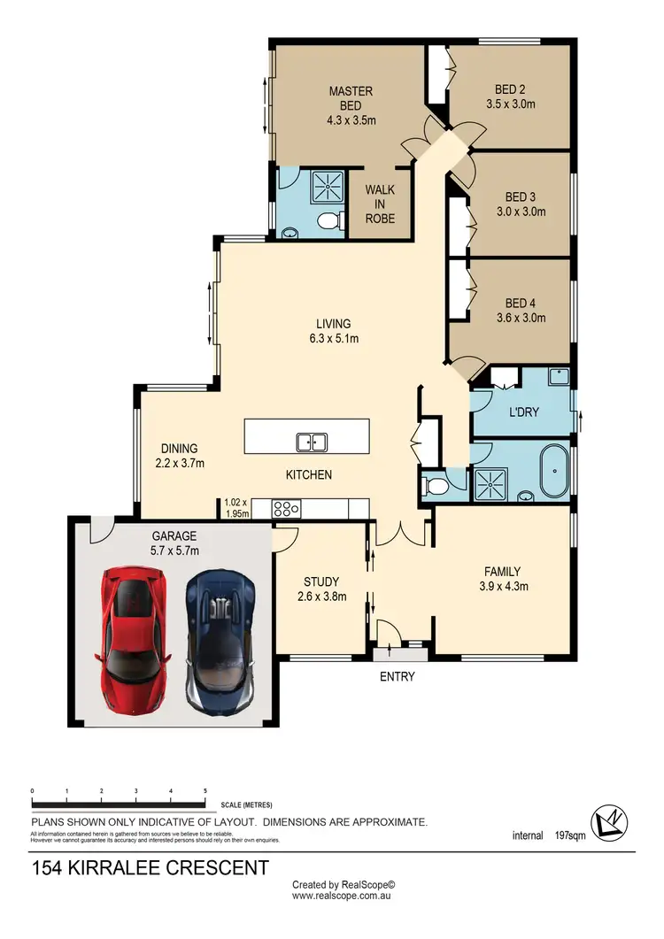 Floorplan of Homely house listing, 154 Kirralee Crescent, Upper Kedron QLD 4055