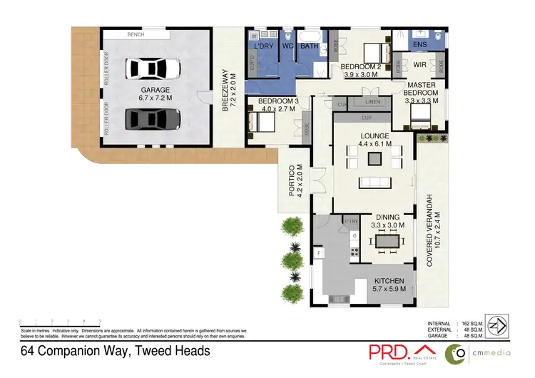 Floorplan of Homely house listing, 64 Companion Way, Tweed Heads NSW 2485
