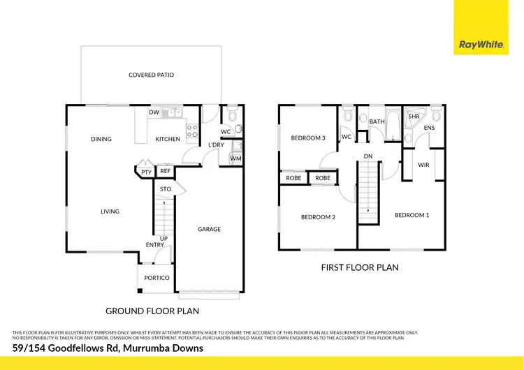 Floorplan of Homely house listing, 59/154 Goodfellows Road, Murrumba Downs QLD 4503