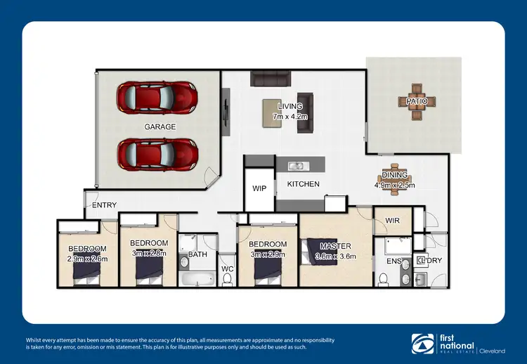Floorplan of Homely house listing, 18 Angliss Circuit, Thornlands QLD 4164