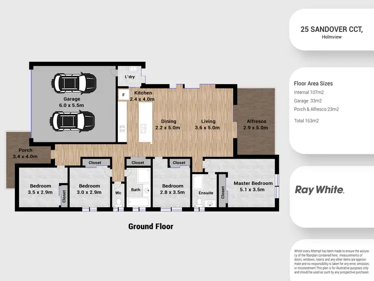 Floorplan of Homely house listing, 25 Sandover Circuit, Holmview QLD 4207