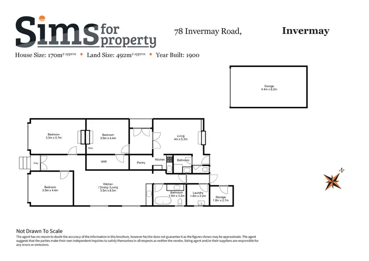 Floorplan of Homely house listing, 78 Invermay Road, Invermay TAS 7248