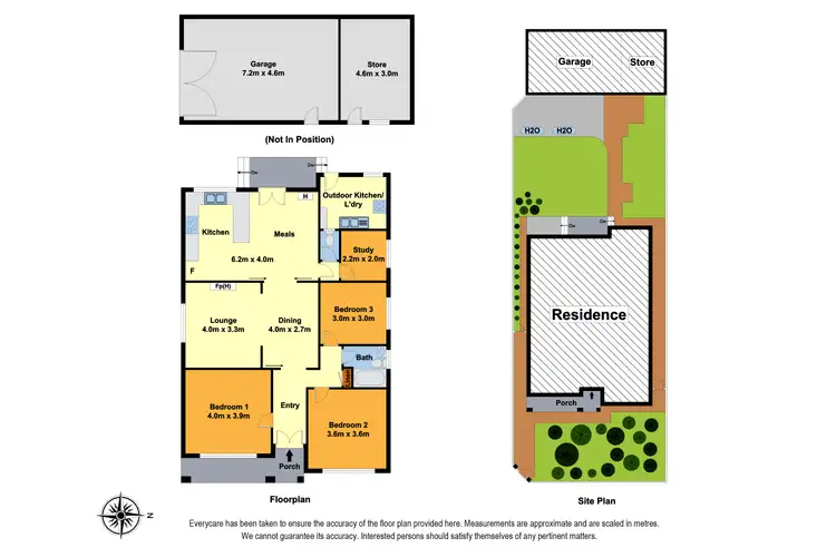 Floorplan of Homely house listing, 1 Nelson Street, Coburg VIC 3058