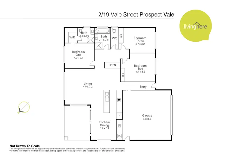 Floorplan of Homely house listing, 2/19 Vale Street, Prospect Vale TAS 7250