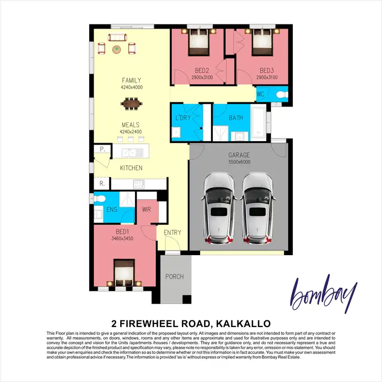 Floorplan of Homely house listing, 2 Firewheel Road, Kalkallo VIC 3064