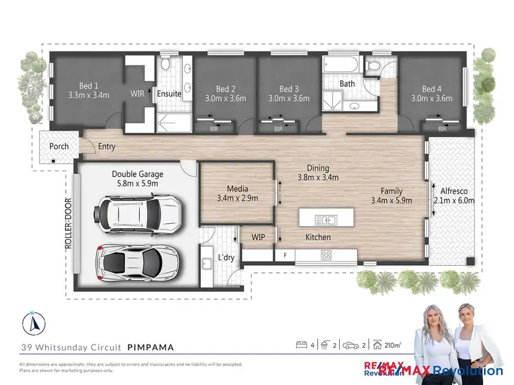 Floorplan of Homely house listing, 39 Whitsunday Circuit, Pimpama QLD 4209