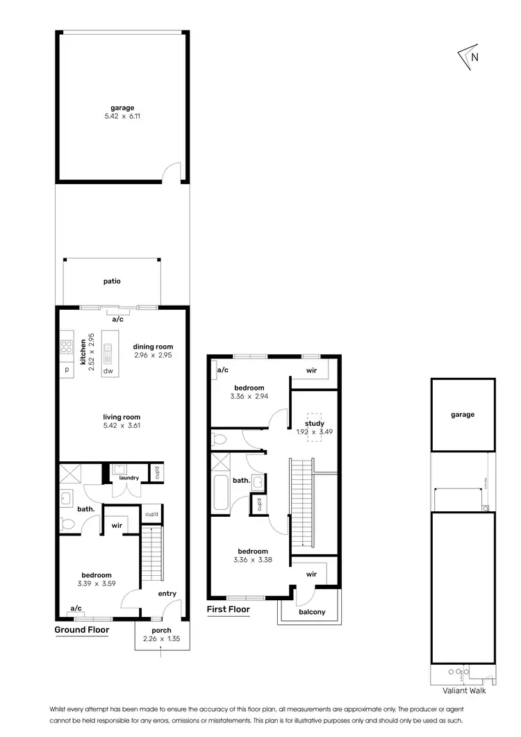 Floorplan of Homely house listing, 12 Valiant Walk, Williams Landing VIC 3027