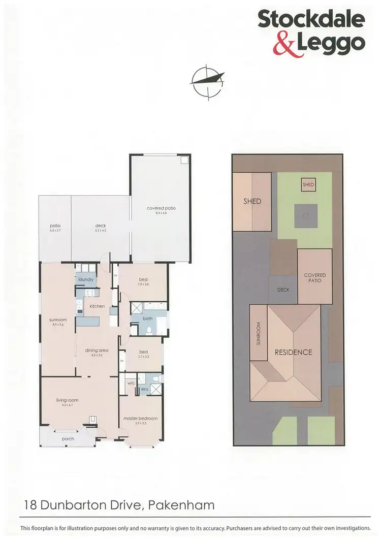 Floorplan of Homely house listing, 18 Dunbarton Drive, Pakenham VIC 3810