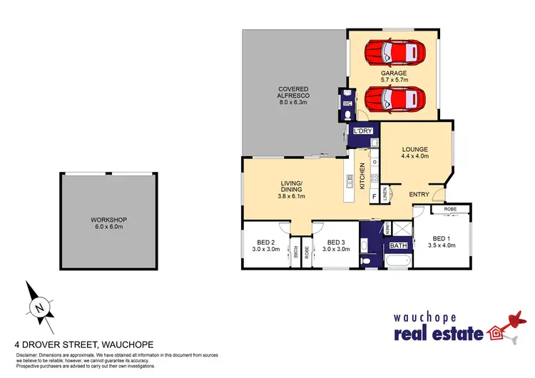 Floorplan of Homely house listing, 4 Drover Street, Wauchope NSW 2446
