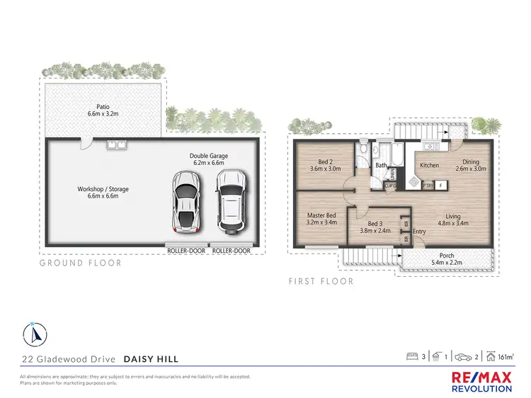 Floorplan of Homely house listing, 22 Gladewood Drive, Daisy Hill QLD 4127