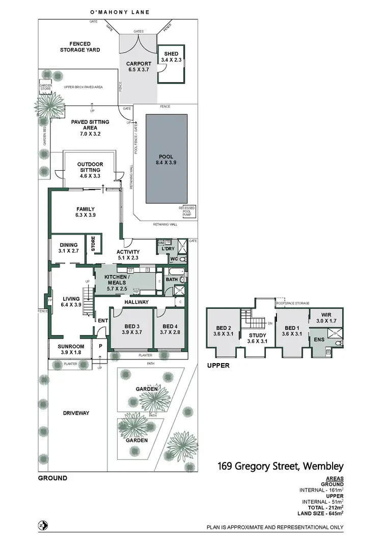 Floorplan of Homely house listing, 169 Gregory Street, Wembley WA 6014