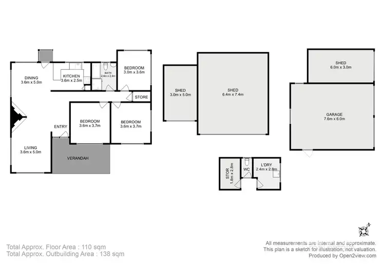 Floorplan of Homely house listing, 49 Maria Street, Swansea TAS 7190