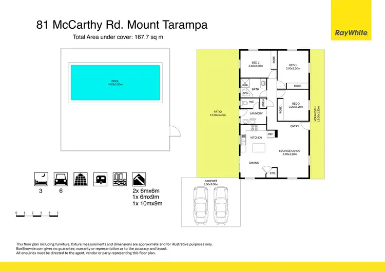 Floorplan of Homely house listing, 81 Mccarthy Road, Mount Tarampa QLD 4311