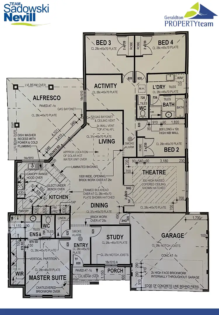 Floorplan of Homely house listing, 29 Swell Terrace, Glenfield WA 6532