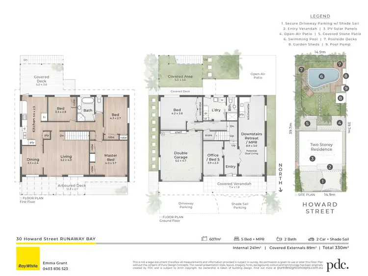 Floorplan of Homely house listing, 30 Howard Street, Runaway Bay QLD 4216