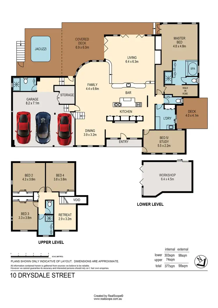 Floorplan of Homely house listing, 10 Drysdale Street, Mount Ommaney QLD 4074