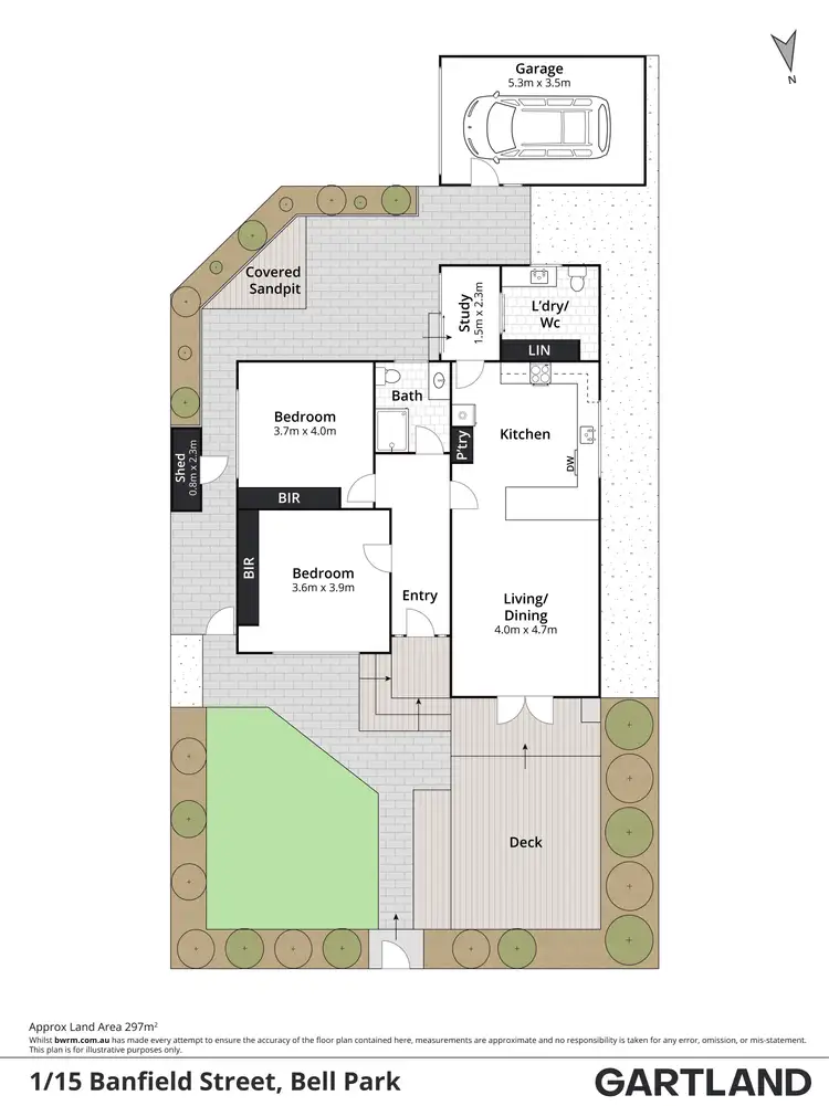 Floorplan of Homely house listing, 1/15 Banfield Street, Bell Park VIC 3215