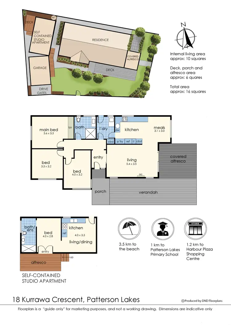 Floorplan of Homely house listing, 18 Kurrawa Crescent, Patterson Lakes VIC 3197