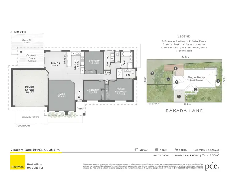 Floorplan of Homely house listing, 4 Bakara Lane, Upper Coomera QLD 4209