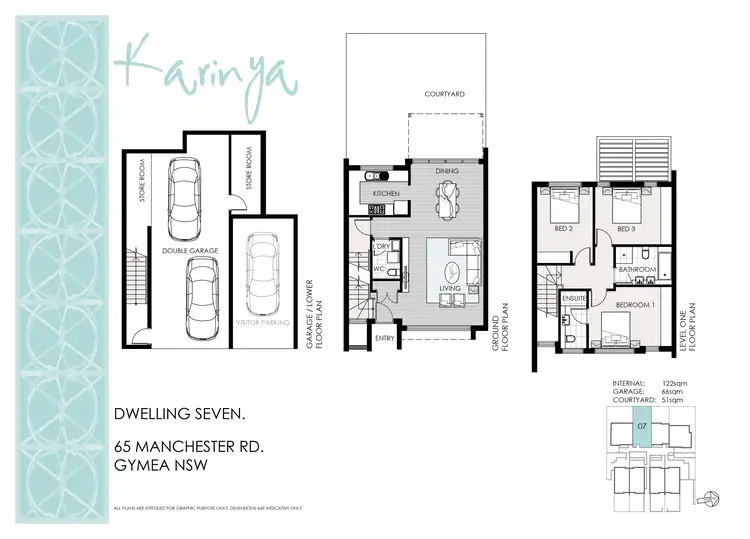 Floorplan of Homely townhouse listing, 7/63 Manchester Road, Gymea NSW 2227