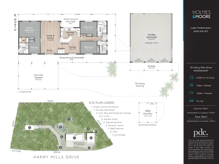 Floorplan of Homely house listing, 70 Harry Mills Drive, Worongary QLD 4213