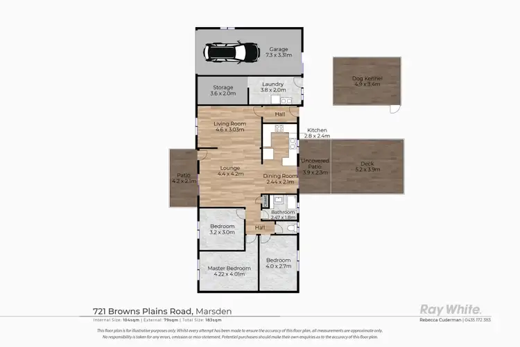 Floorplan of Homely house listing, 721 Browns Plains Road, Marsden QLD 4132