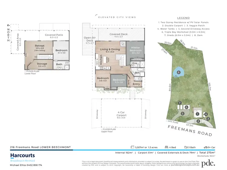 Floorplan of Homely house listing, 216 Freemans Road, Lower Beechmont QLD 4211