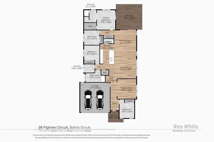 Floorplan of Homely house listing, 28 Fig Tree Circuit, Bahrs Scrub QLD 4207
