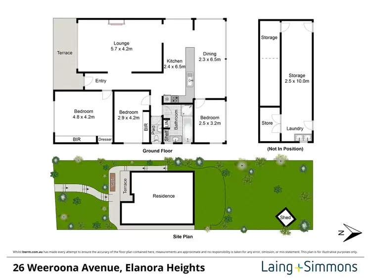 Floorplan of Homely house listing, 26 Weeroona Avenue, Elanora Heights NSW 2101