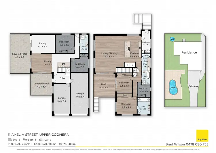 Floorplan of Homely house listing, 11 Amelia Street, Upper Coomera QLD 4209