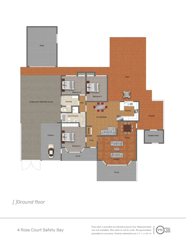 Floorplan of Homely house listing, 4 Ross Court, Safety Bay WA 6169