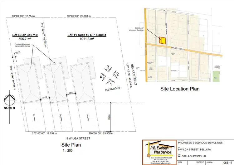 Floorplan of Homely land listing, 9 Wilga Street, Bellata NSW 2397