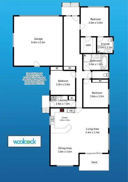 Floorplan of Homely house listing, 23 Rothesay Close, Newnham TAS 7248