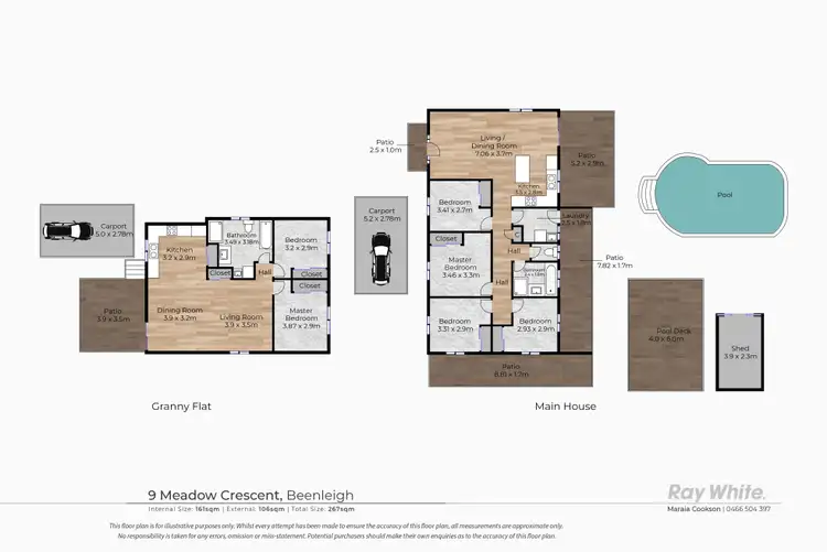 Floorplan of Homely house listing, 9 Meadow Crescent, Beenleigh QLD 4207