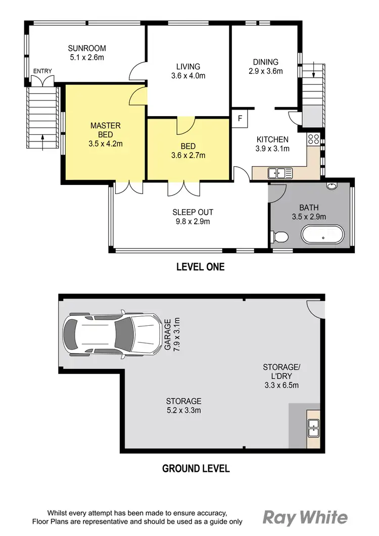 Floorplan of Homely house listing, 6 Antill Street, Wilston QLD 4051