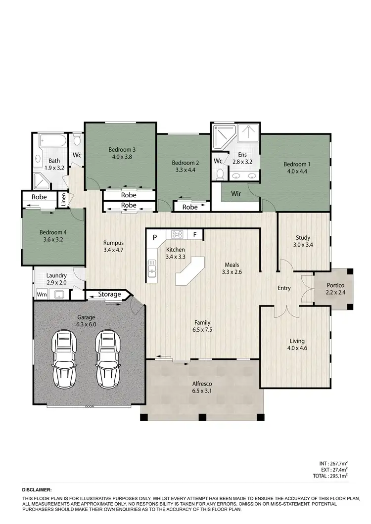 Floorplan of Homely house listing, 12 Barnowl Court, Narangba QLD 4504