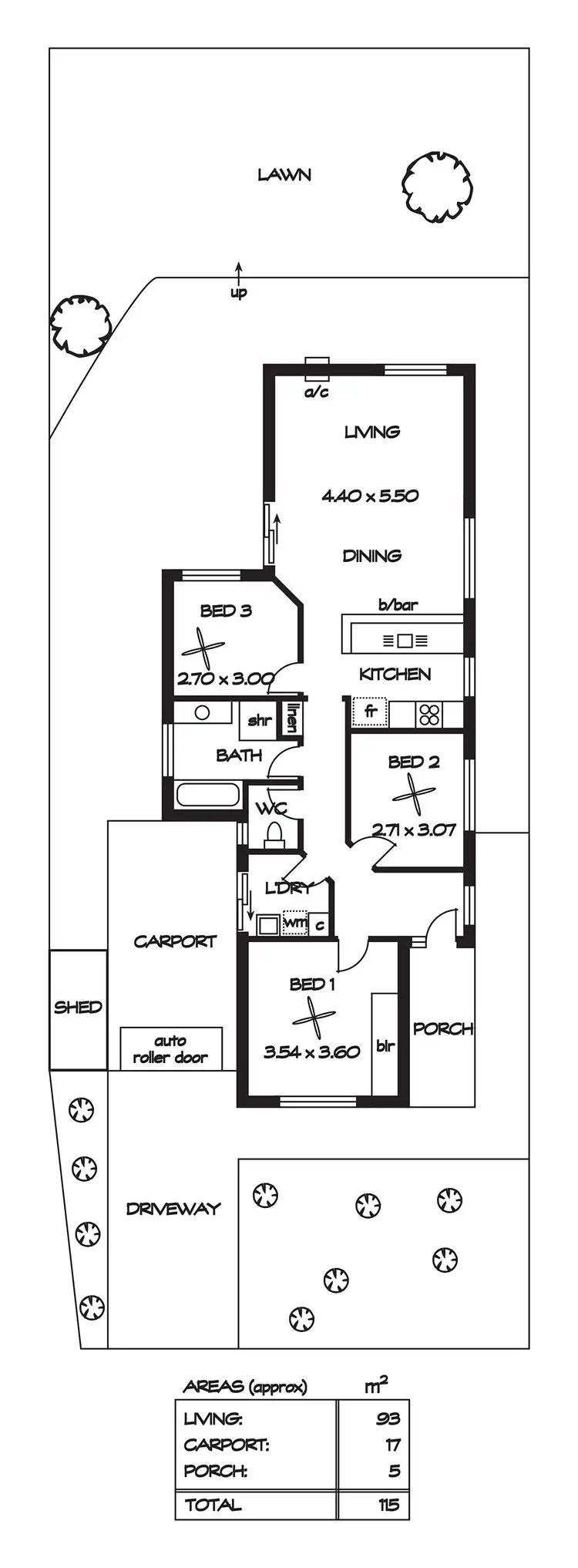 Floorplan of Homely house listing, 10 Ingle Close, Ingle Farm SA 5098