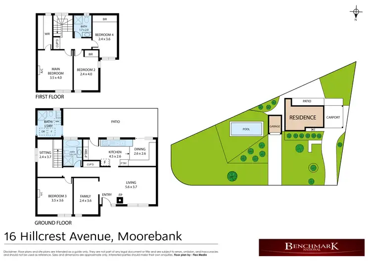 Floorplan of Homely house listing, 16 Hillcrest Avenue, Moorebank NSW 2170