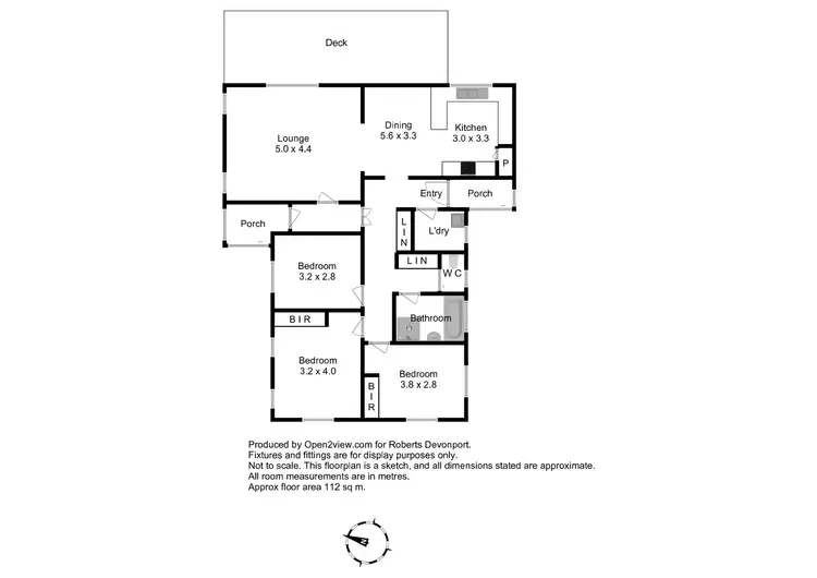 Floorplan of Homely house listing, 66 Berrigan Road, Miandetta TAS 7310