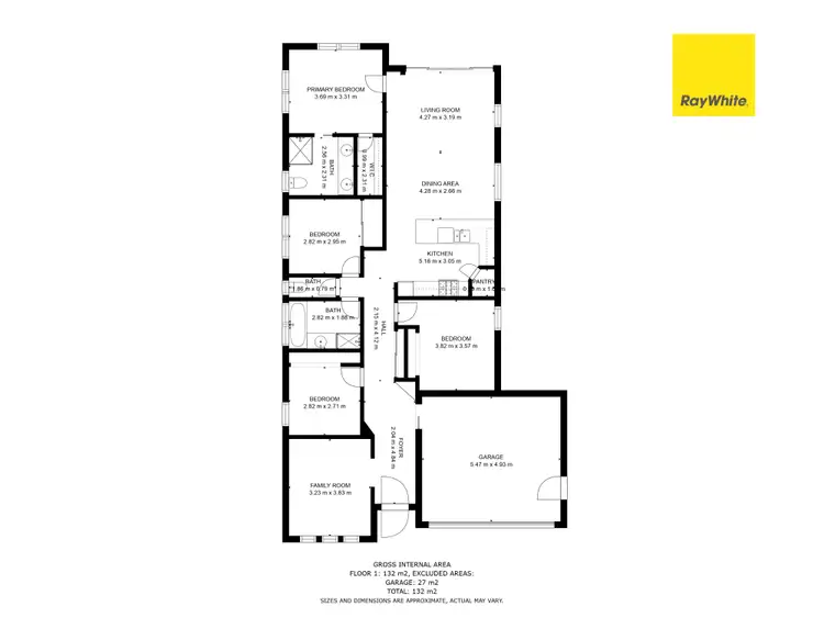 Floorplan of Homely house listing, 11 Rawlins Crescent, North Lakes QLD 4509