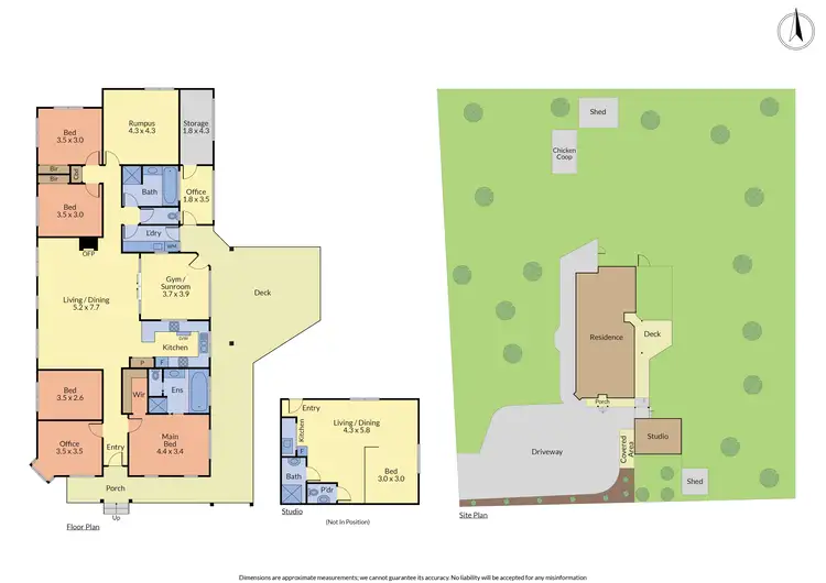 Floorplan of Homely house listing, 10 Clear Brook Road, Clematis VIC 3782
