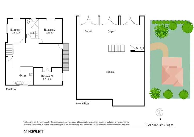 Floorplan of Homely house listing, 45 Howlett Street, Currajong QLD 4812
